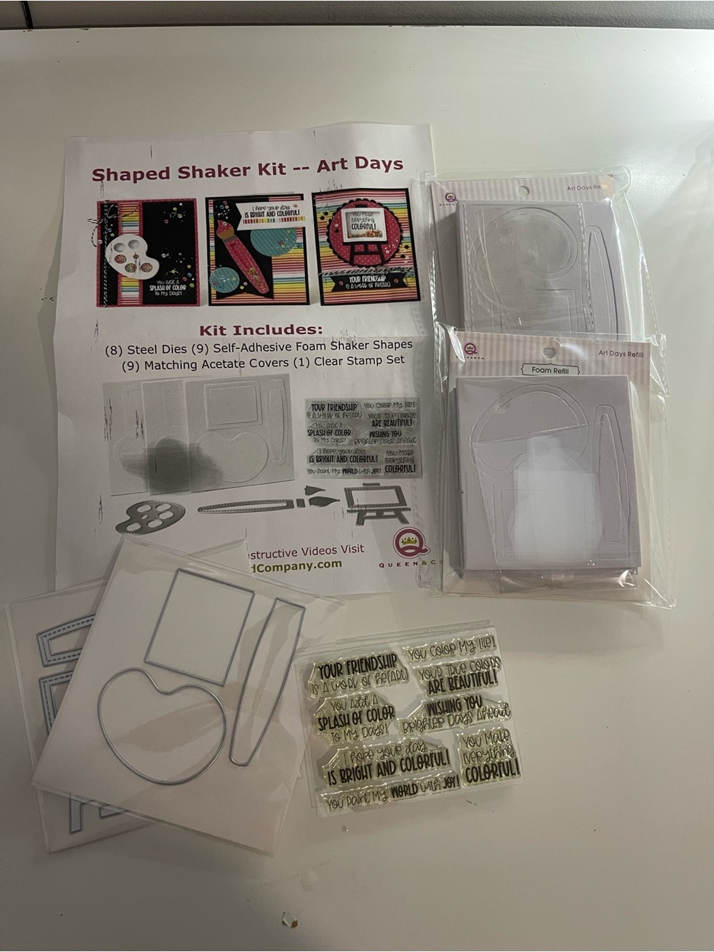 Queen & Co Art Days Shaker Kit